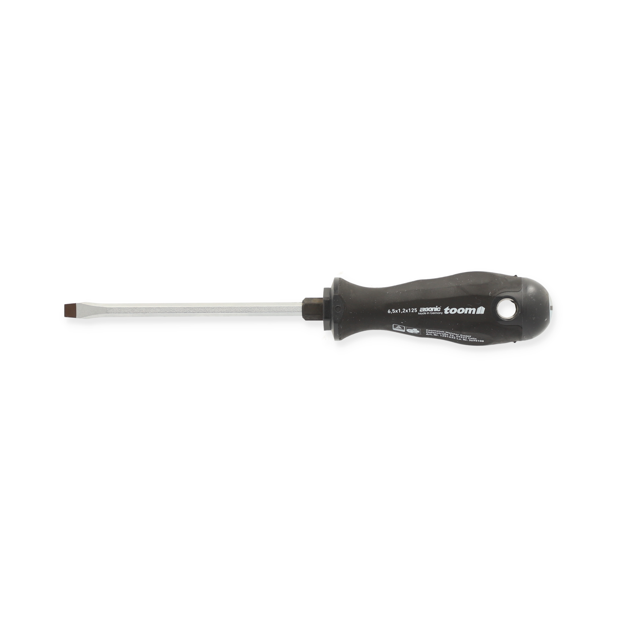 Schraubendreher SL 6,5 x 1,2 x 125 mm