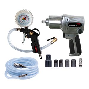 Druckluft-Radwechsel-Set 'DRW 8/1 Set Basic' 8-teilig