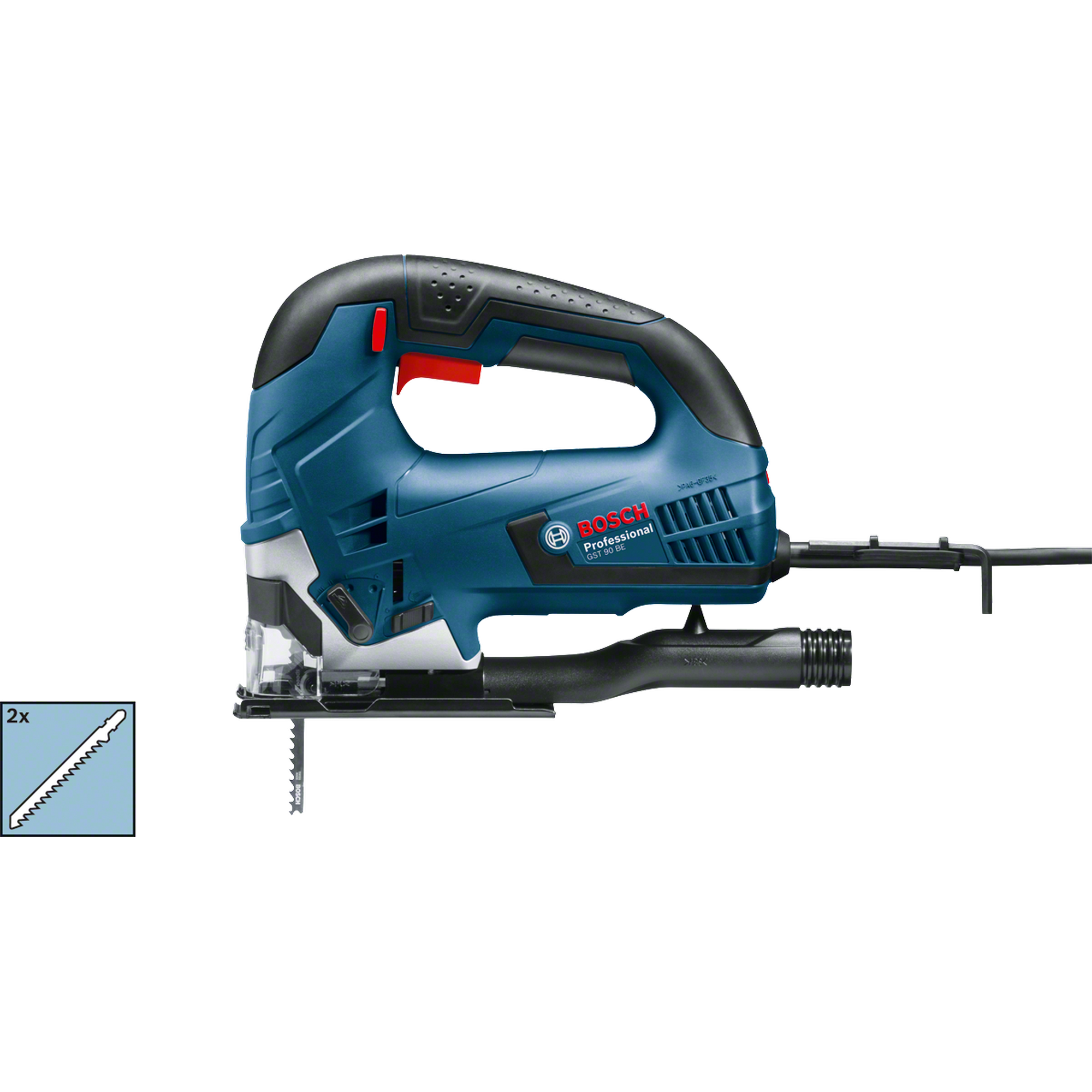 Stichsäge 'Professional GST 90 BE' blau 650 W, inkl. Transportkoffer