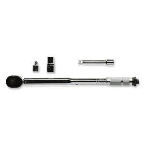 Drehmomentschlüssel mit Nuss und Adapter 1/2"