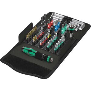 Bit-Schraubendreher-Set 'Kraftform Kompakt 100' PH/PZ/T/SL/SW, 52-teilig