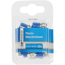 Flachsteckhülsen blau 6,3 mm 20 Stück