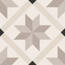 Bodenfliese 'Retro Genova' Feinsteinzeug beige 22,5 x 22,5 cm