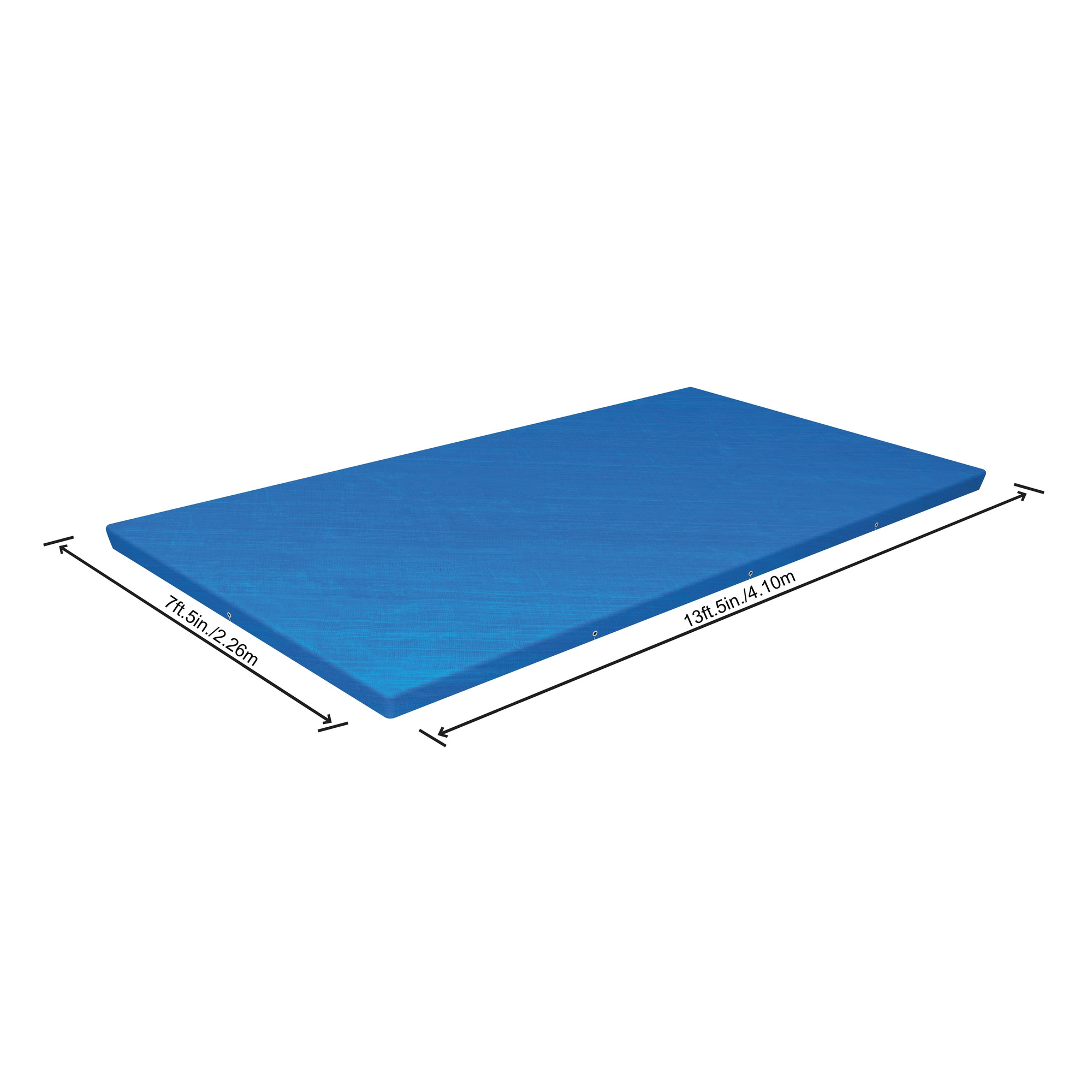 Abdeckplane für Steel Frame Pool, Größe: 410 x 226 cm