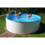 Aufstellpool-Set 'Exclusiv 3' weiß/blau Ø 350 x 120 cm