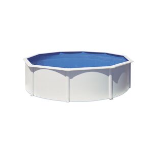 Stahlwandpool-Set 'Fidji' Ø 460 x 120 cm mit Sicherheitsleiter und Sandfilteranlage