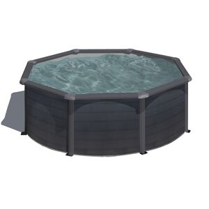 Stahlwandpool-Set 'Kea' Ø 350 x 120 cm mit Sicherheitsleiter und Sandfilteranlage