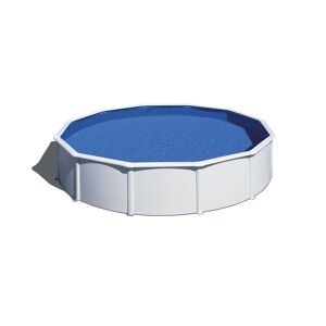 Stahlwandpool-Set 'Fidji' Ø 550 x 120 cm mit Sicherheitsleiter und Sandfilteranlage