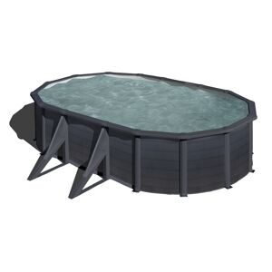 Stahlwandpool-Set 'Kea' 500 x 350 x 120 cm mit Sicherheitsleiter und Sandfilteranlage