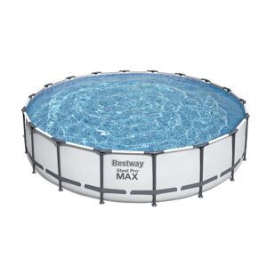 Frame-Pool-Set 'Steel Pro Max' Ø 549 x 122 cm mit Sicherheitsleiter und Kartuschenfilter