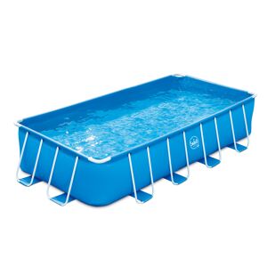 Frame-Pool-Set 488 x 244 x 107 cm mit Filterpumpe mit Kartuschenfilter
