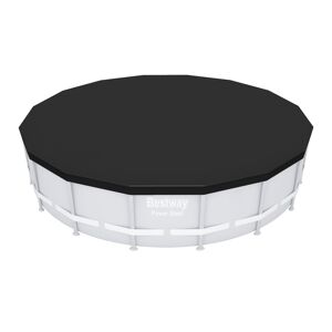 Pool-Abdeckplane 'Flowclear' schwarz Ø 401 cm