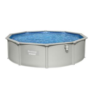 Stahlwandpool-Set 'Hydrium' Ø 460 x 120 cm mit Sicherheitsleiter und Sandfilteranlage
