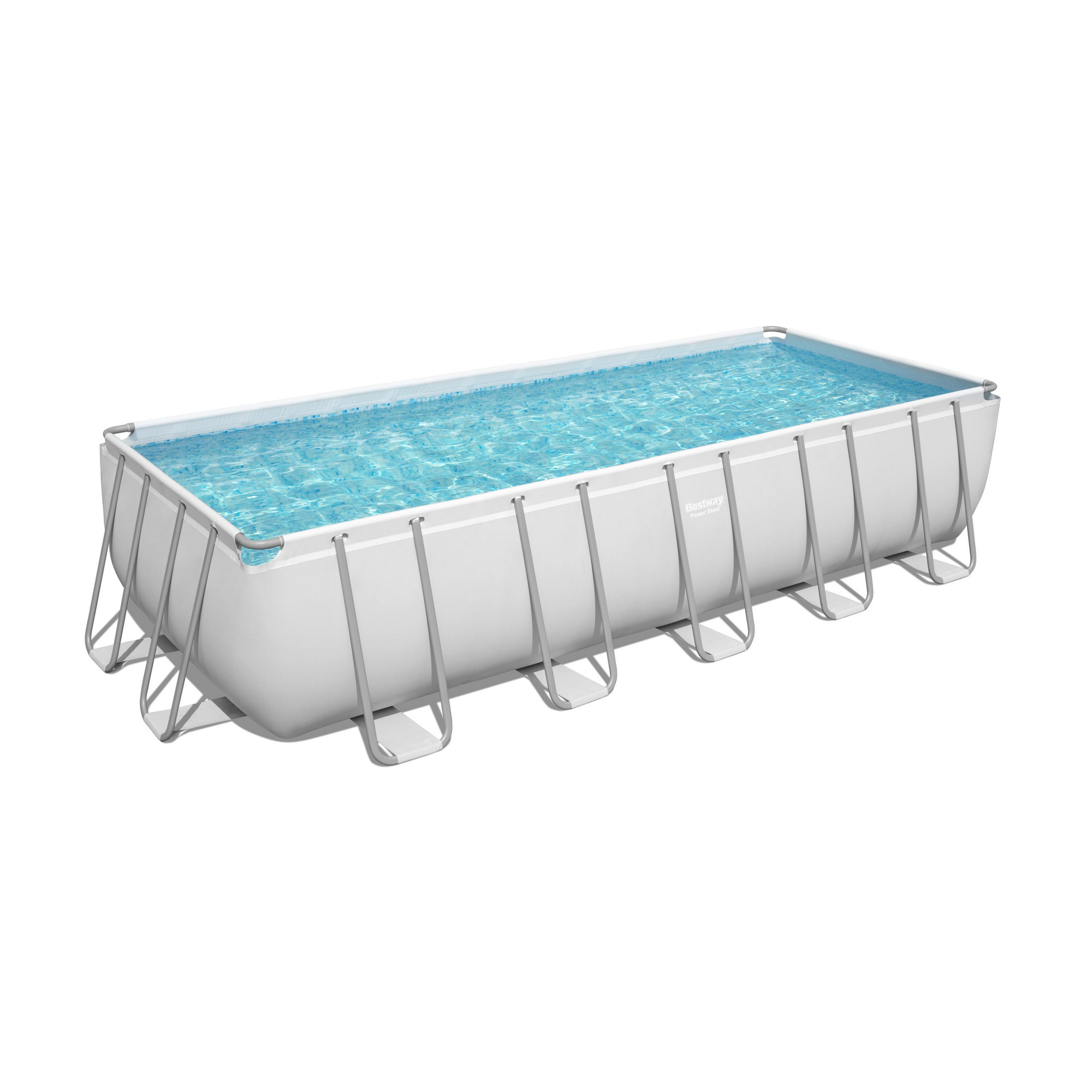 Frame-Pool-Set 'Power Steel' 640 x 274 x 132 cm mit Sicherheitsleiter und Kartuschenfilter