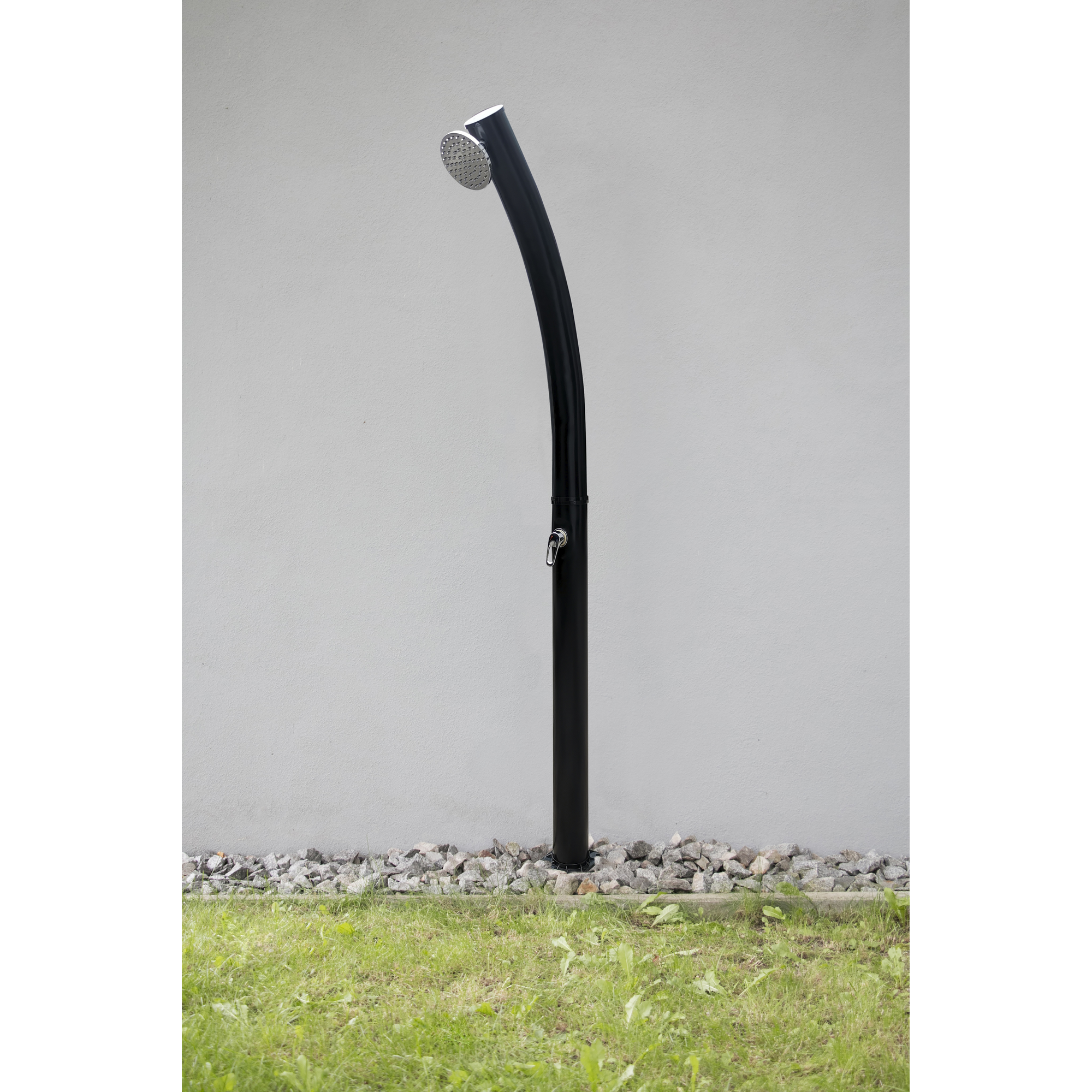 Solardusche schwarz 20 l 215 cm