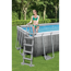 Frame-Pool-Set 'Power Steel' 549 x 274 x 122 cm mit Sicherheitsleiter und Filterpumpe