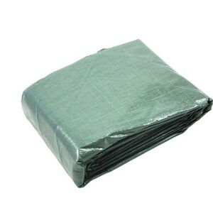 Winterabdeckplane grün 610 x 430 cm, für Massivholzpool Modell Rechteckpool 3