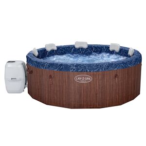 WLAN-Whirlpool 'LAY-Z-SPA ThermaCore Toronto AirJet Plus' Ø 190 x 70 cm braun