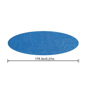 Solarabdeckplane 'Flowclear' blau Ø 527 cm
