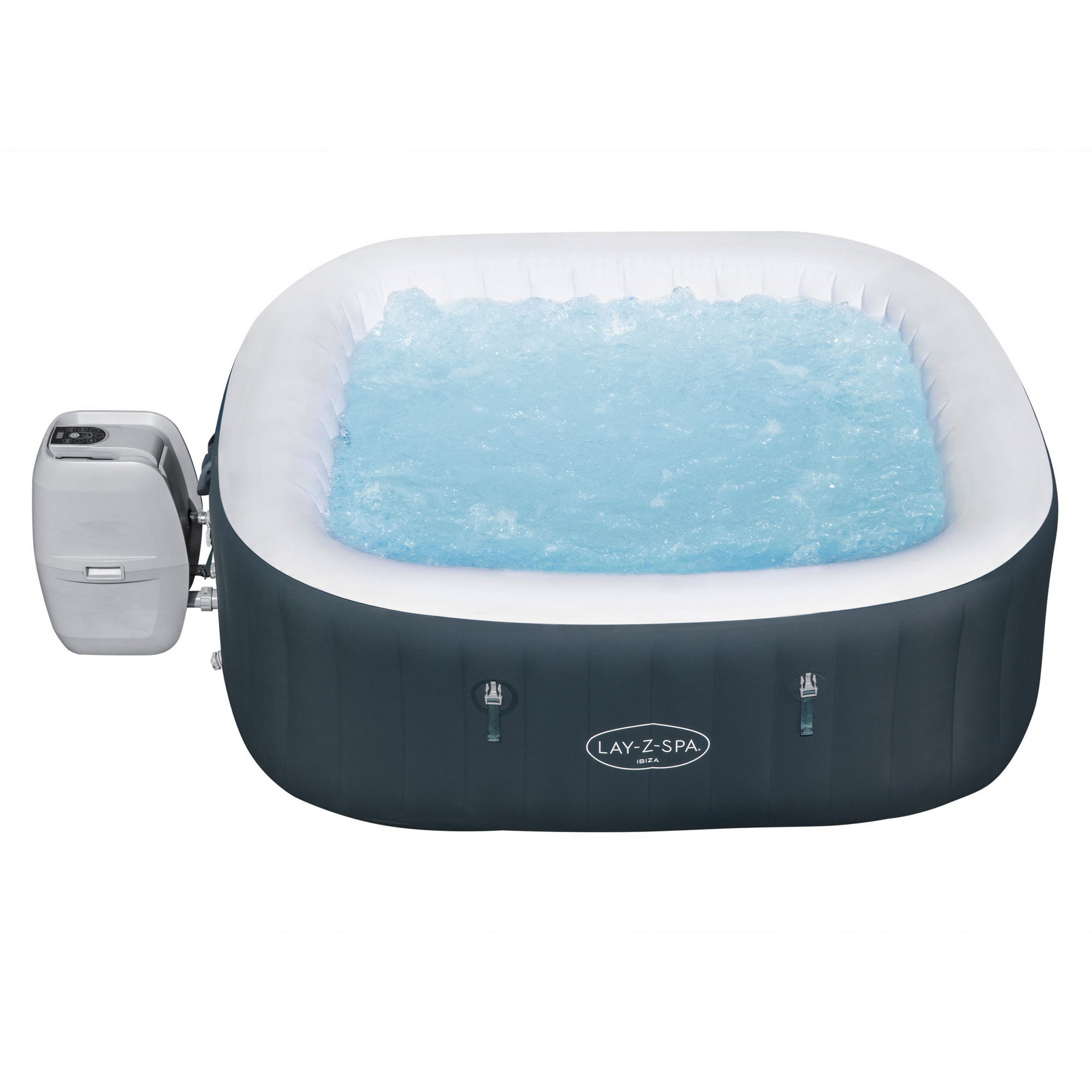 Whirlpool 'LAY-Z-SPA Ibiza AirJet' 180 x 180 x 66 cm dunkelblau