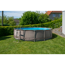 Frame-Pool-Set 'Active Frame' Ø 457 x 106 cm mit Einstiegsleiter und Filterpumpe