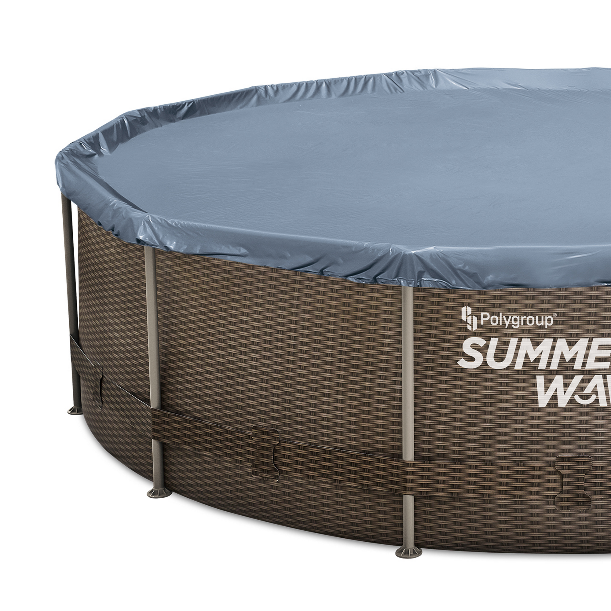 Frame-Pool-Set 'Active Frame' Ø 457 x 106 cm mit Einstiegsleiter und Filterpumpe