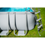 Aufstellpool 'Elite Frame' grau 400 x 200 x 100 cm