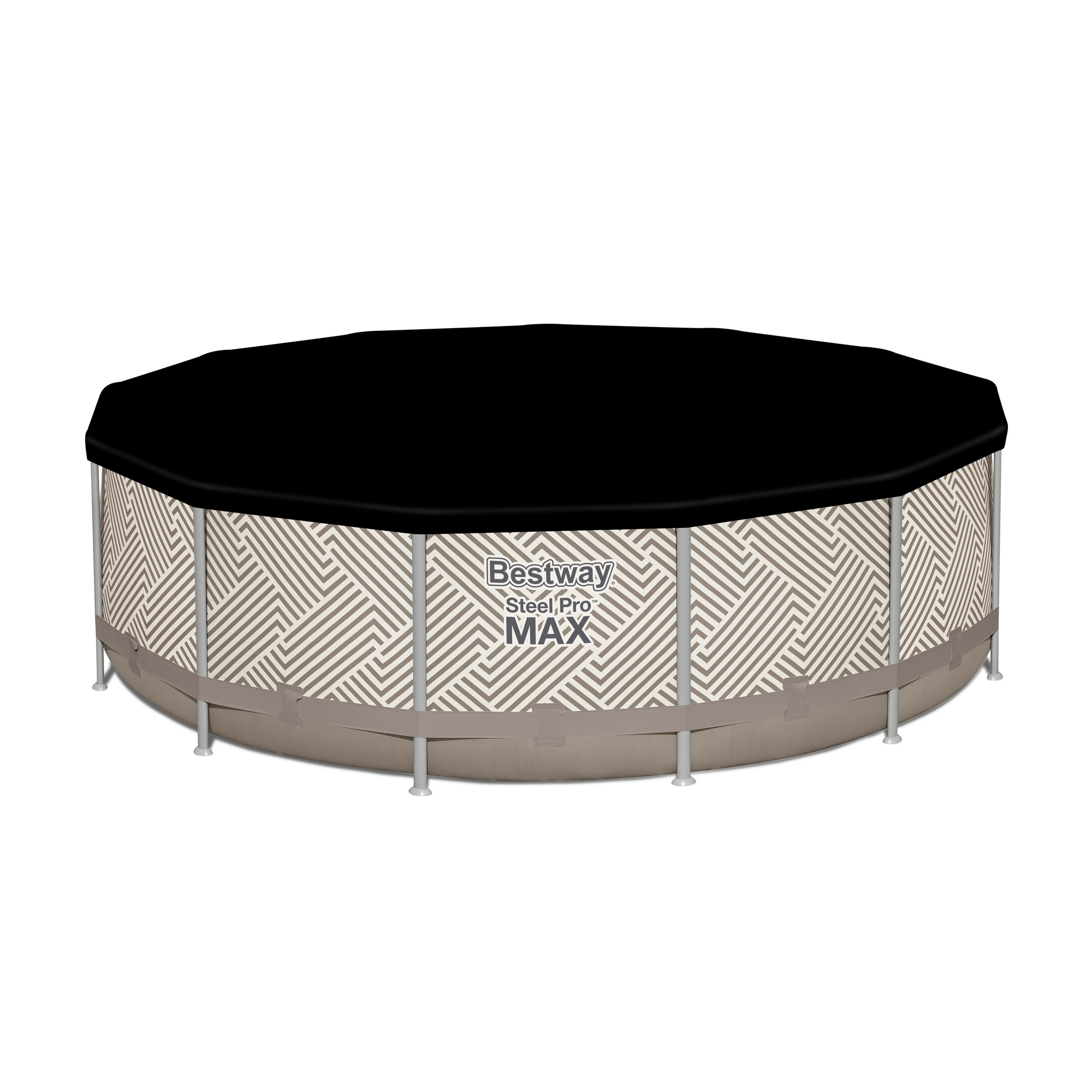 Frame-Pool 'Steel Pro MAX' Ø 396 x 107 cm mit Filterpumpe