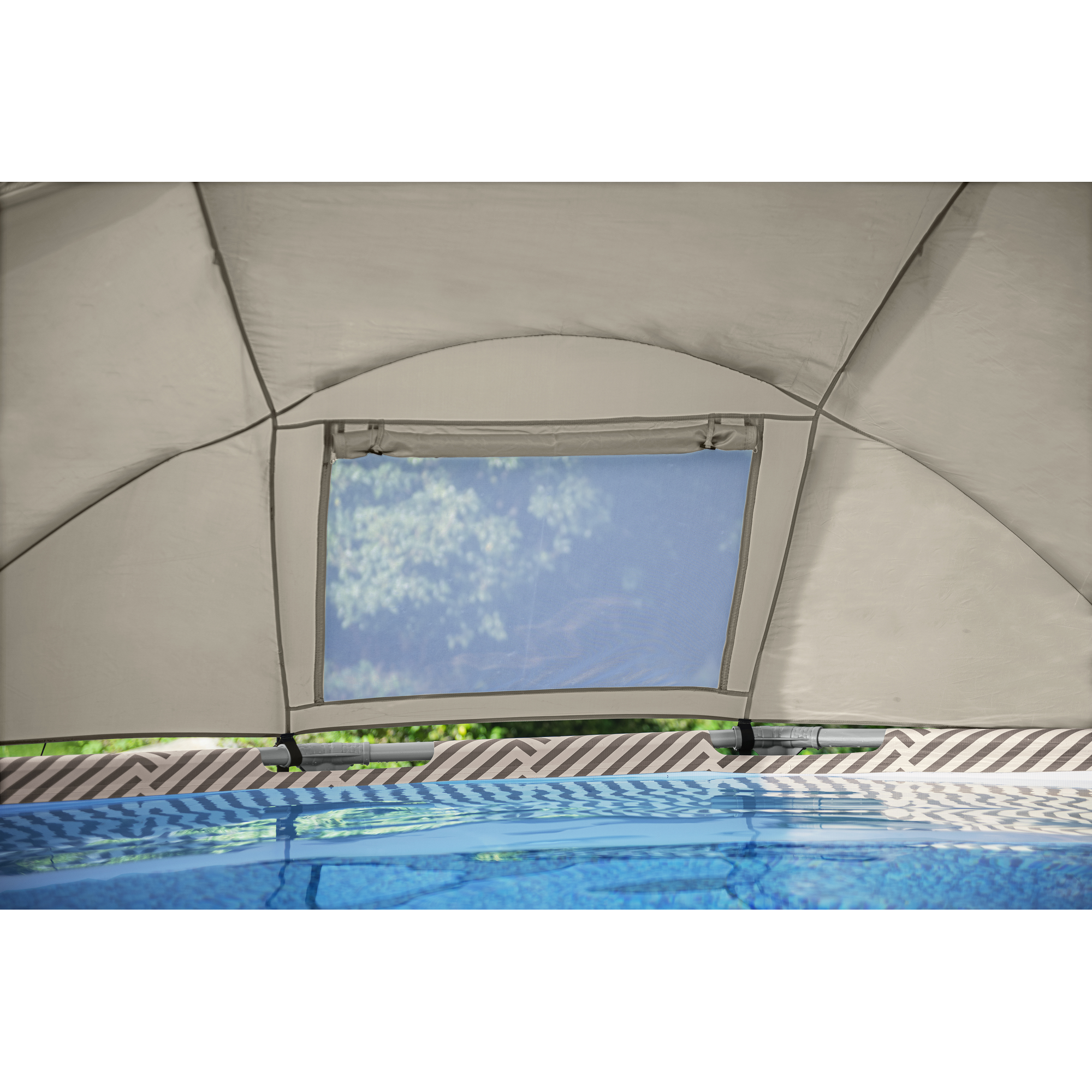 Frame-Pool 'Steel Pro MAX' Ø 396 x 107 cm mit Filterpumpe