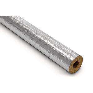 Rohrisolierung 'Wool' Steinwolle Ø 48/20 mm Dämmstärke selbstklebend, 1 m