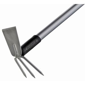 Premium-Doppelhacke Carbonstahl 3 Zinken 154 cm