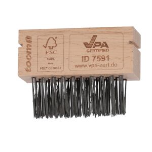Ersatzfugenbürste Holz/Stahl