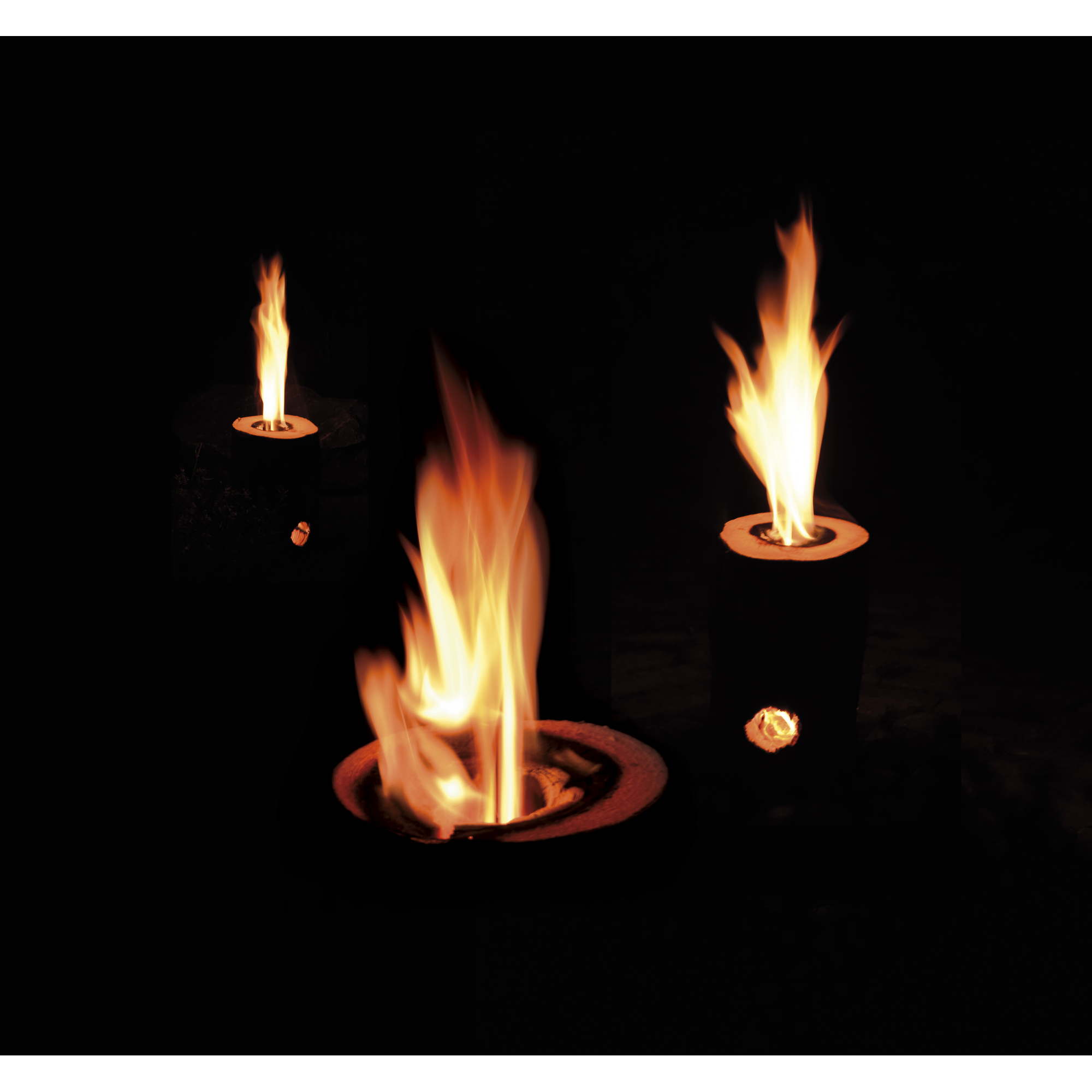 Schwedenfeuer Ø 8 - 15 x 20 cm