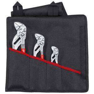Zangenschlüssel-Set silber/rot 3-teilig
