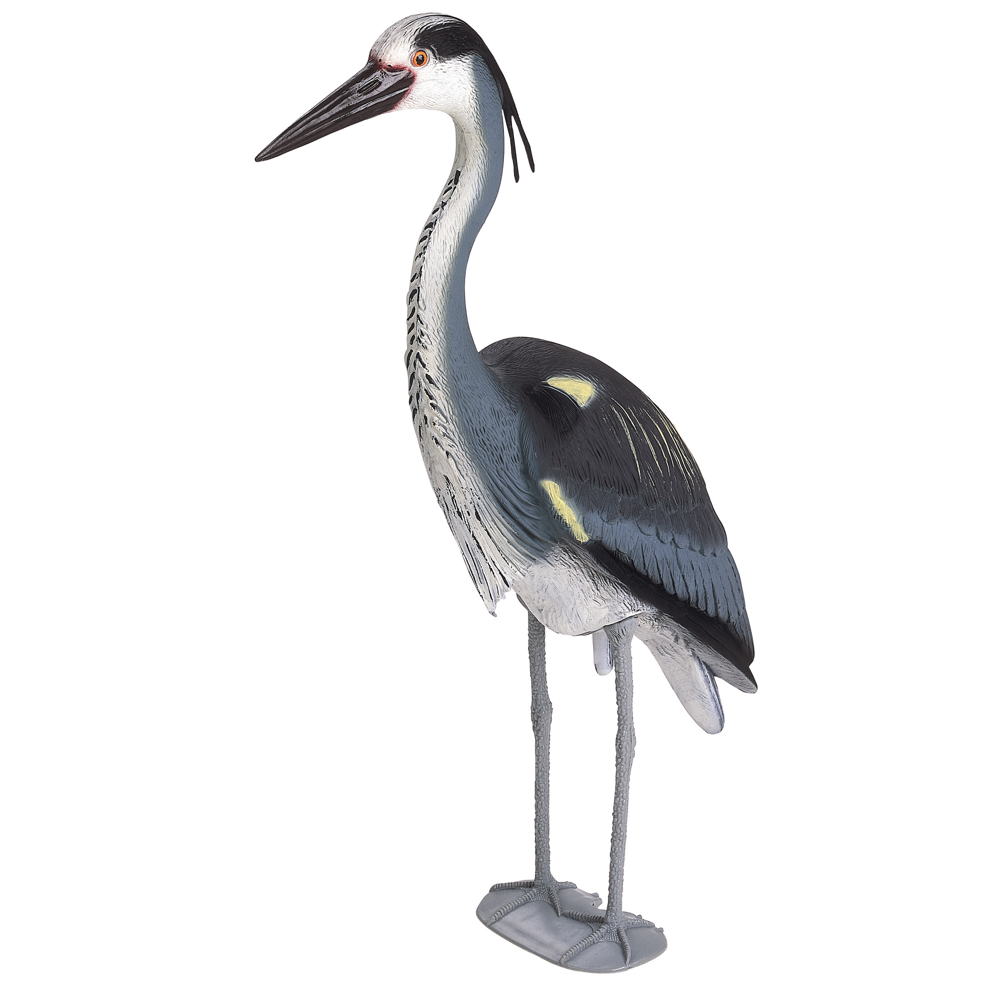 Teichfigur Reiher Kunststoff 76 cm