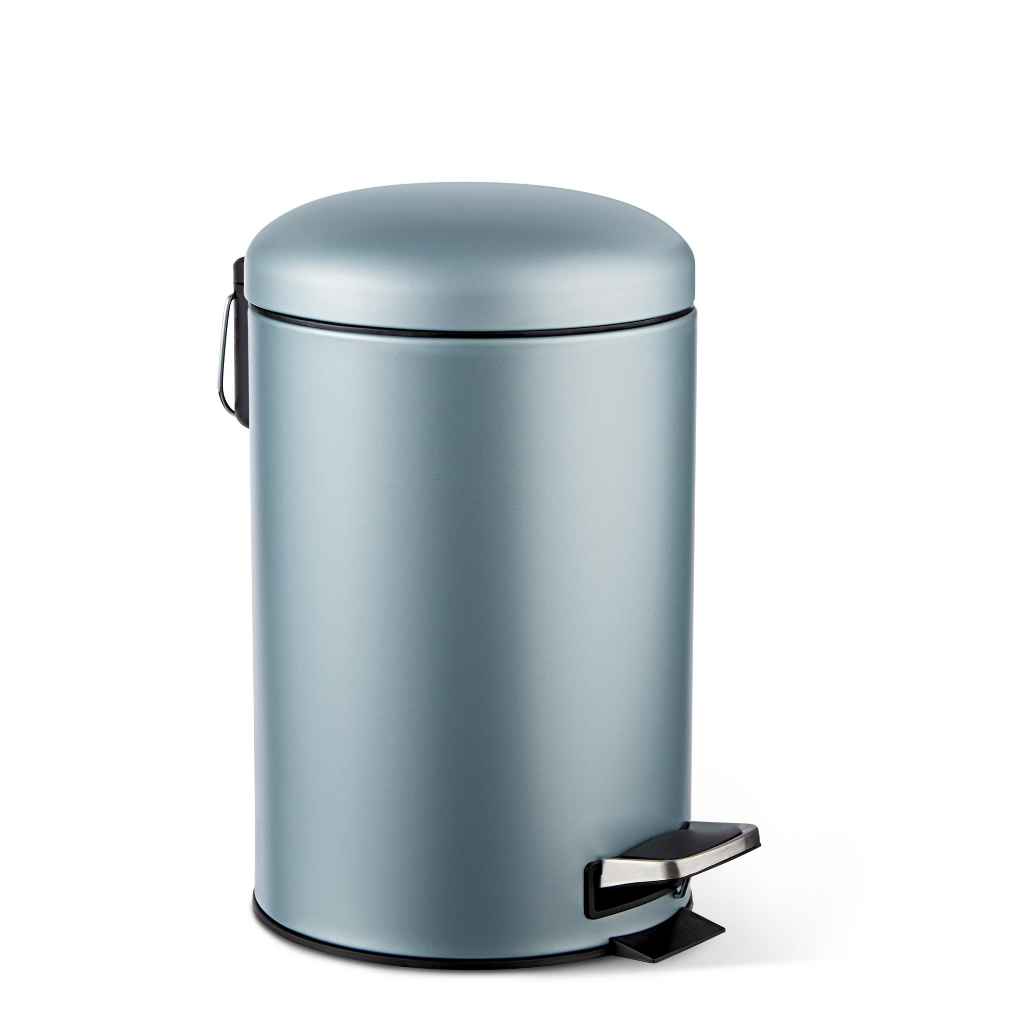 Abfalleimer 12 l mineralblau