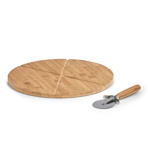 Pizza-Set naturfarben Ø 32 x 1,5 cm