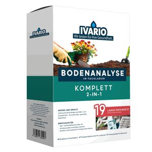 Bodentest '2-in-1 Komplett' 19 Prüfwerte