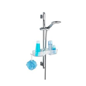 Duschstangencaddy Premium mit 3 Fächern und Haken