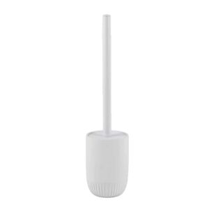 WC-Bürstengarnitur weiß/braun Ø 9 x 36 cm