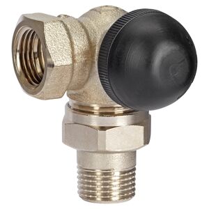 Thermostatventil mehrfarbig 1/2" AG, 3-achsig links