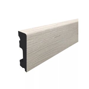 Sockelleiste Polareiche weiß 2000 x 50 x 15 mm