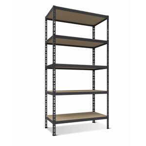 Schwerlast-Steckregal 180 x 120 x 40 cm anthrazit