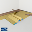Vinyl-/Designbodenunterlage 'Selitbloc' GripTec-Oberfläche 1,5 mm, 12 m²