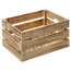 Holzkiste Kiefer FSC® geflammt 40 x 30 x 23 cm