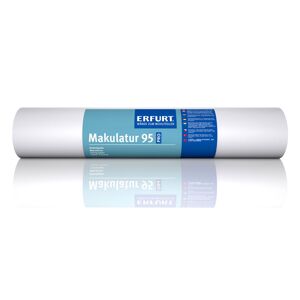 Makulaturtapete '95 Pro' weiß 0,53 x 17 m