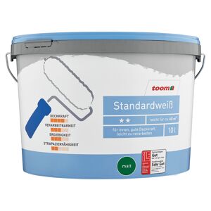 Standardweiß matt 10 l