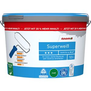 Superweiß matt 12 l