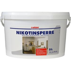 Wand- Deckenfarbe Nikotinsperre mattweiß 5 l