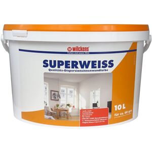 Wandfarbe mattweiß 10 l